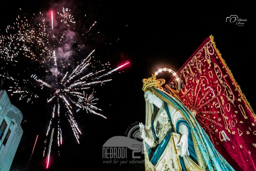 Raccuja – La festa per la patrona Maria SS. Annunziata. Successo per il concerto dei Matia Bazar